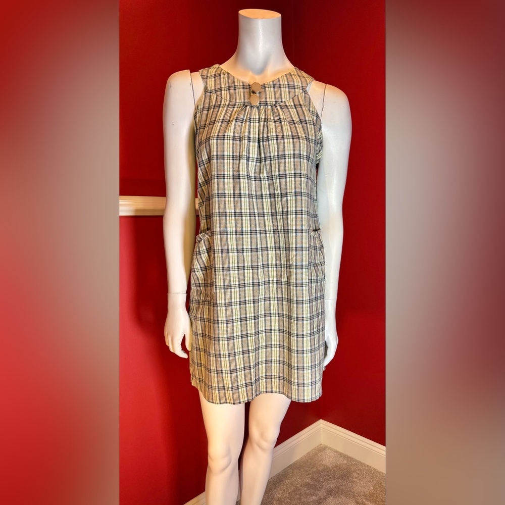 Vintage plaid dress